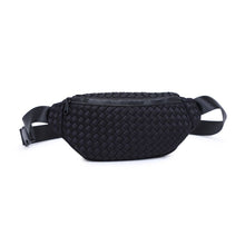 Load image into Gallery viewer, Sol and Selene - Aim High  Woven Neoprene Belt Bag: Nude
