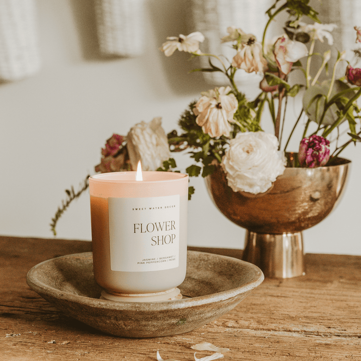Flower Shop 15 oz Soy Candle - Hello Beautiful Boutique