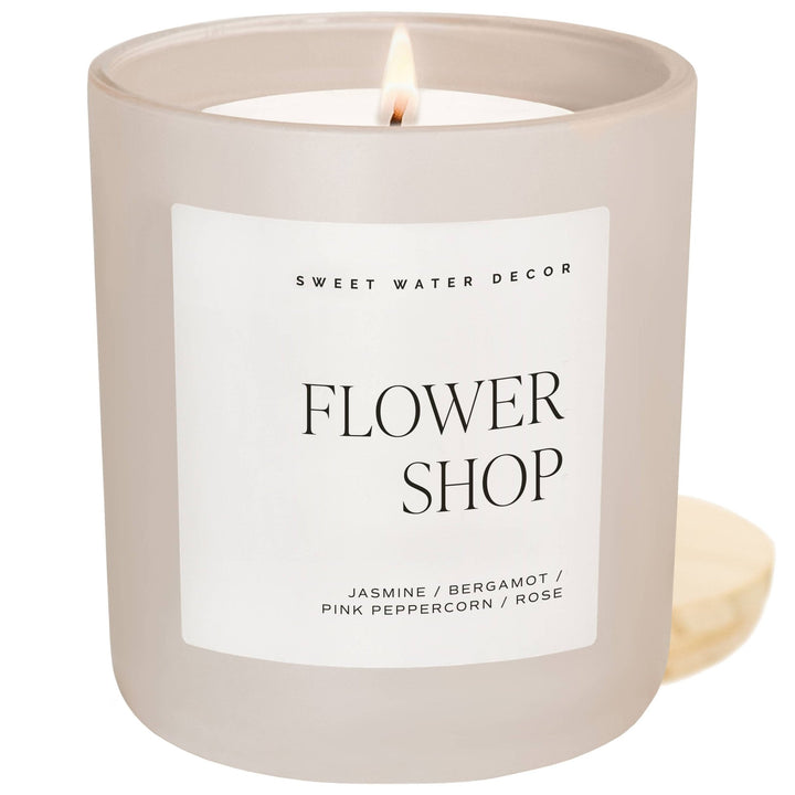 Flower Shop 15 oz Soy Candle - Hello Beautiful Boutique