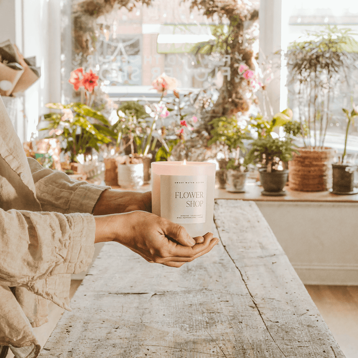 Flower Shop 15 oz Soy Candle - Hello Beautiful Boutique