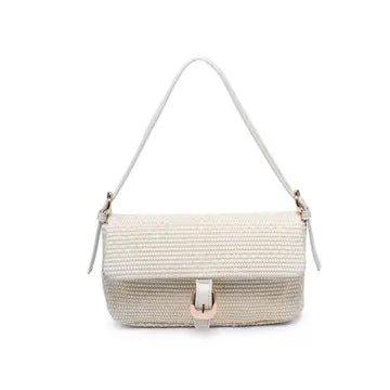 Gloria Straw Crossbody Bag - Hello Beautiful Boutique