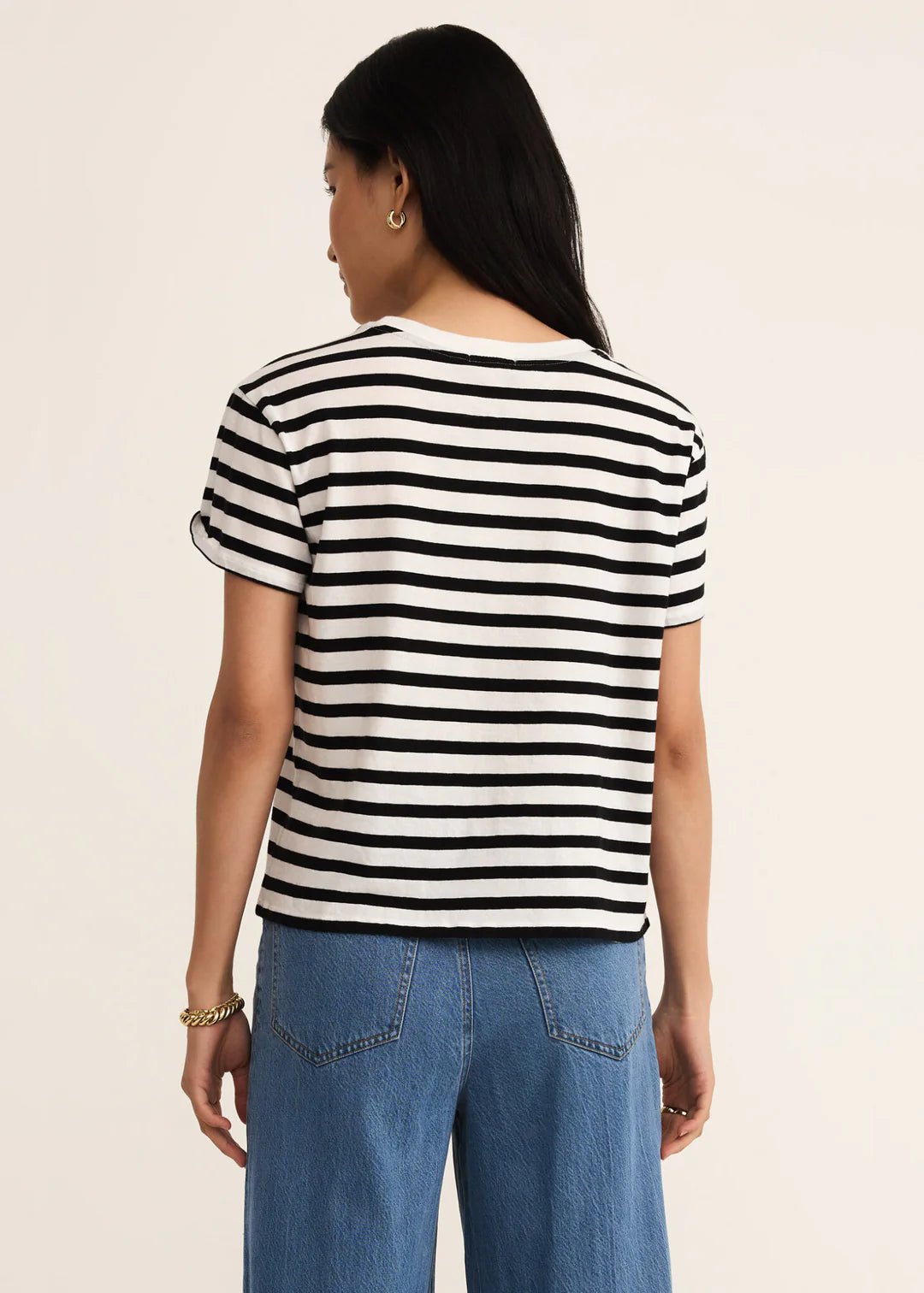 Go to Stripe Tee - Hello Beautiful Boutique
