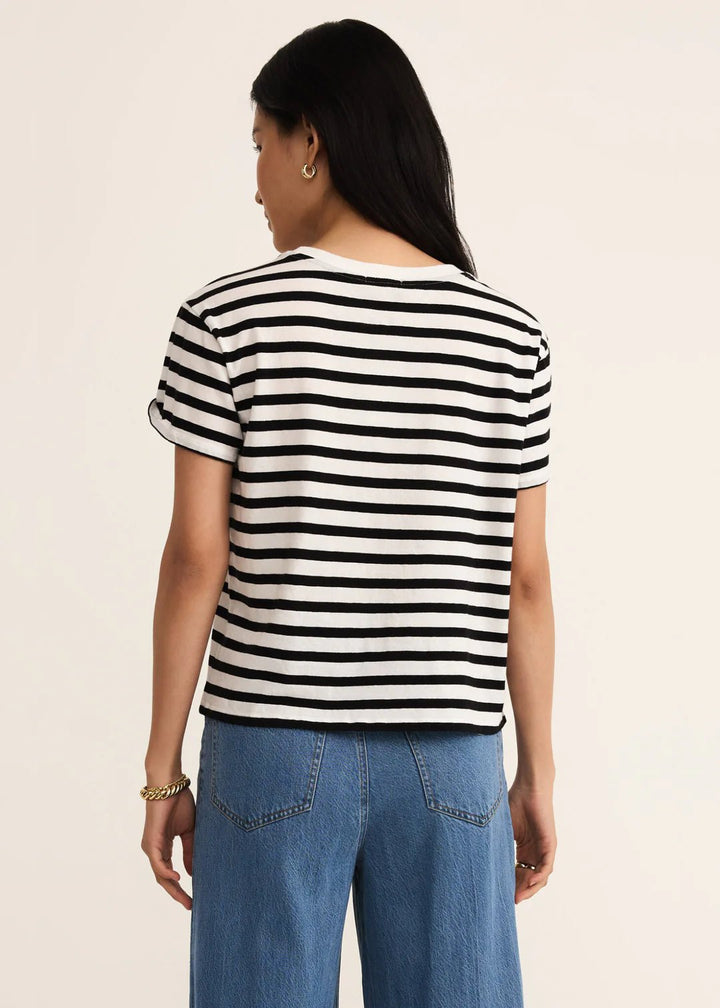 Go to Stripe Tee - Hello Beautiful Boutique