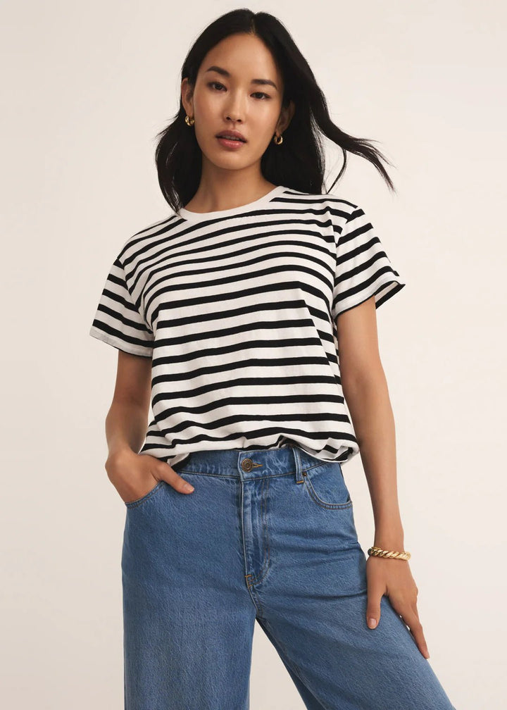 Go to Stripe Tee - Hello Beautiful Boutique