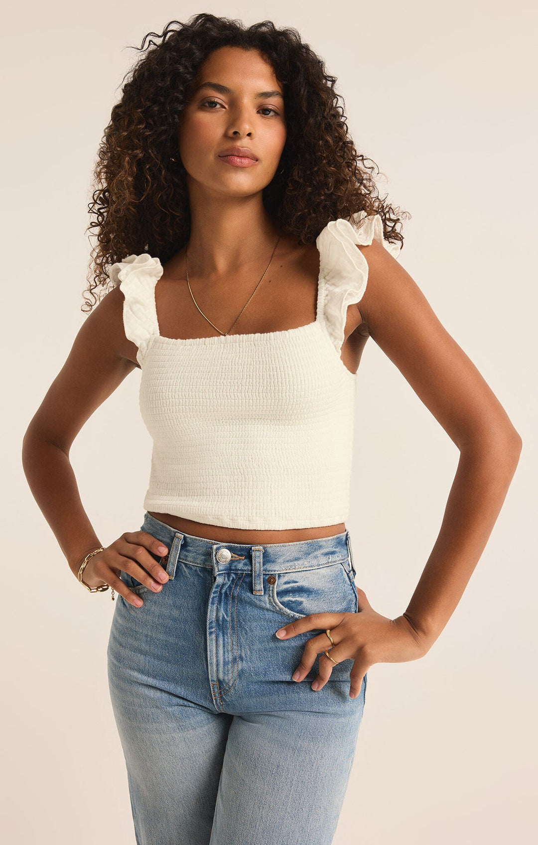 Hera Gauze Top - Hello Beautiful Boutique