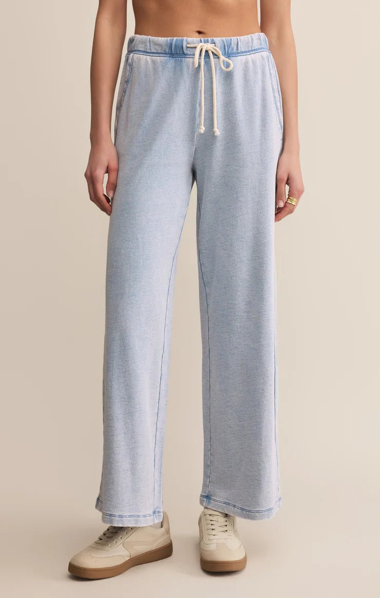 Hunter Knit Denim Pant - Hello Beautiful Boutique