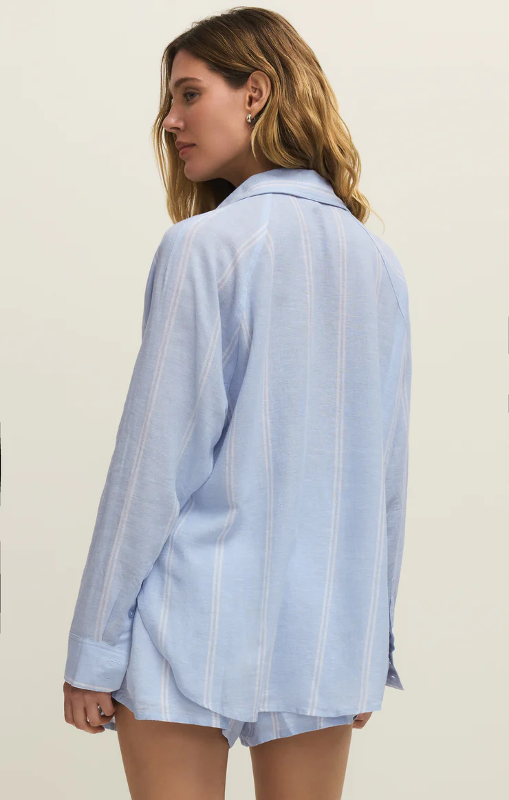The Perfect Line Button Up Top