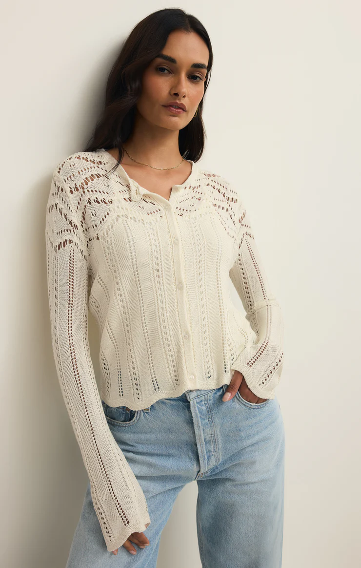 Alycia Crochet Sweater