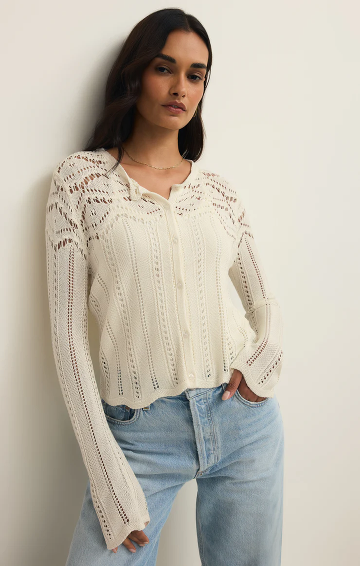 Alycia Crochet Sweater