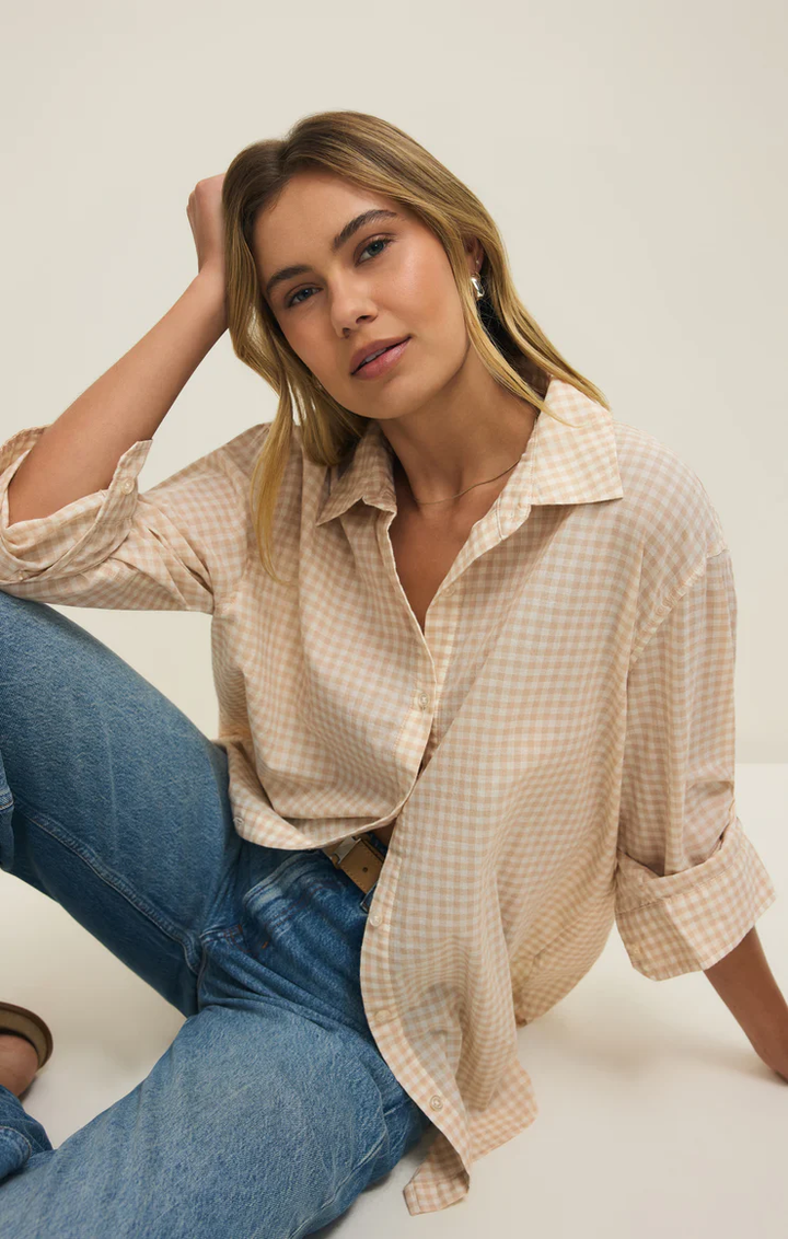 Seaport Button Up Top