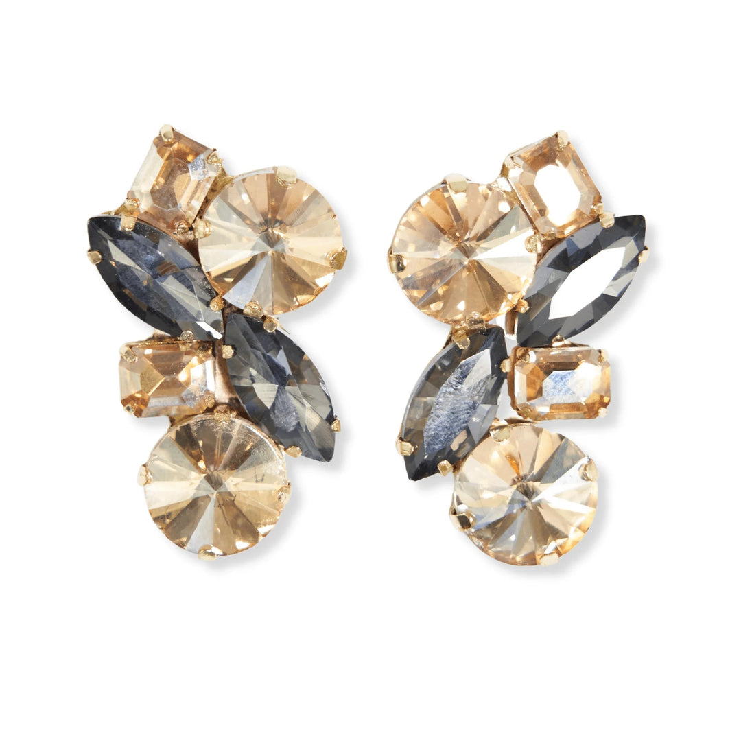 Ivy Multi Mixed Post Earrings - Hello Beautiful Boutique