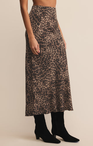 Izabel Leopard Skirt - Hello Beautiful Boutique