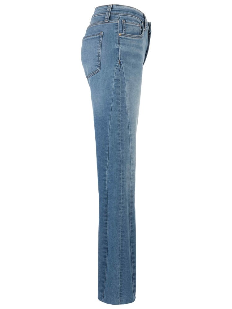 Kelly High Rise Kick Flare Denim - Hello Beautiful Boutique