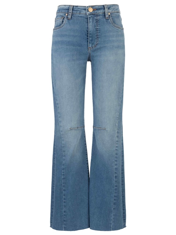 Kelly High Rise Kick Flare Denim - Hello Beautiful Boutique