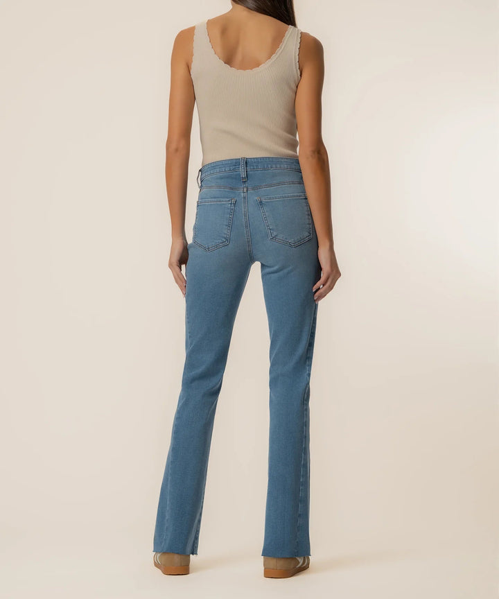 Kelly High Rise Kick Flare Denim - Hello Beautiful Boutique
