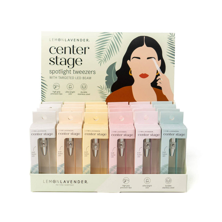Lemon Lavender Light Up Tweezer - Hello Beautiful Boutique