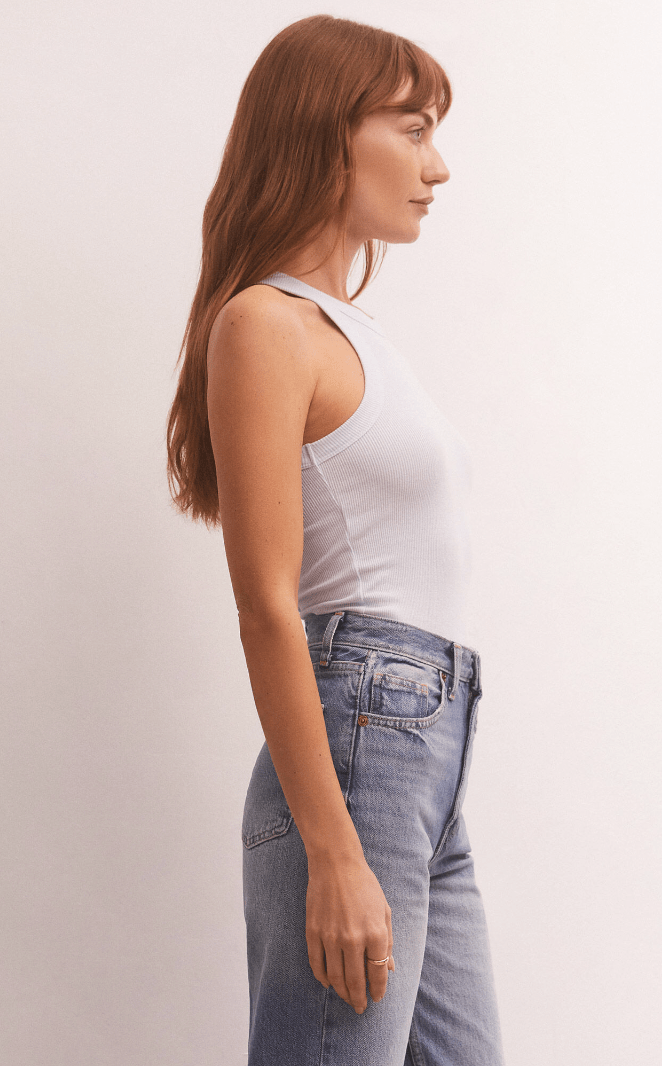 Lilly Rib Tank - Hello Beautiful Boutique