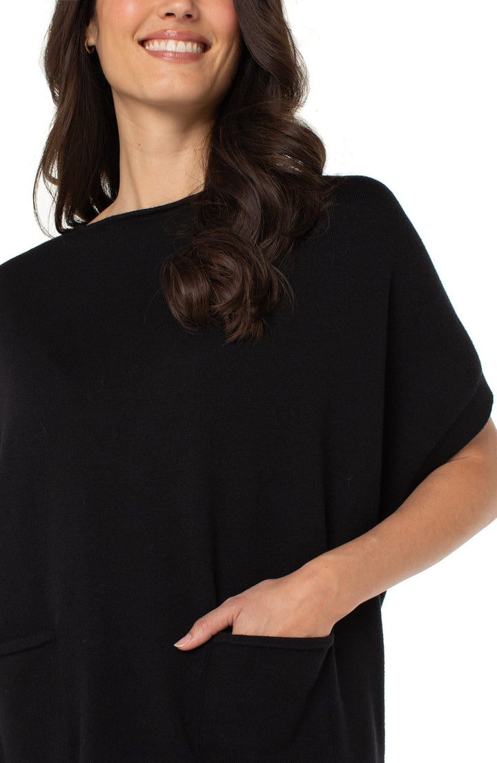 Liverpool Los Angeles 1/2 Sleeve Dolman Sweater - Hello Beautiful Boutique