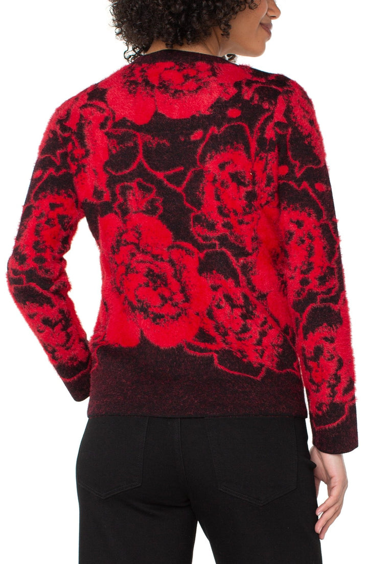 Long Sleeve Crew Neck Sweater - Hello Beautiful Boutique