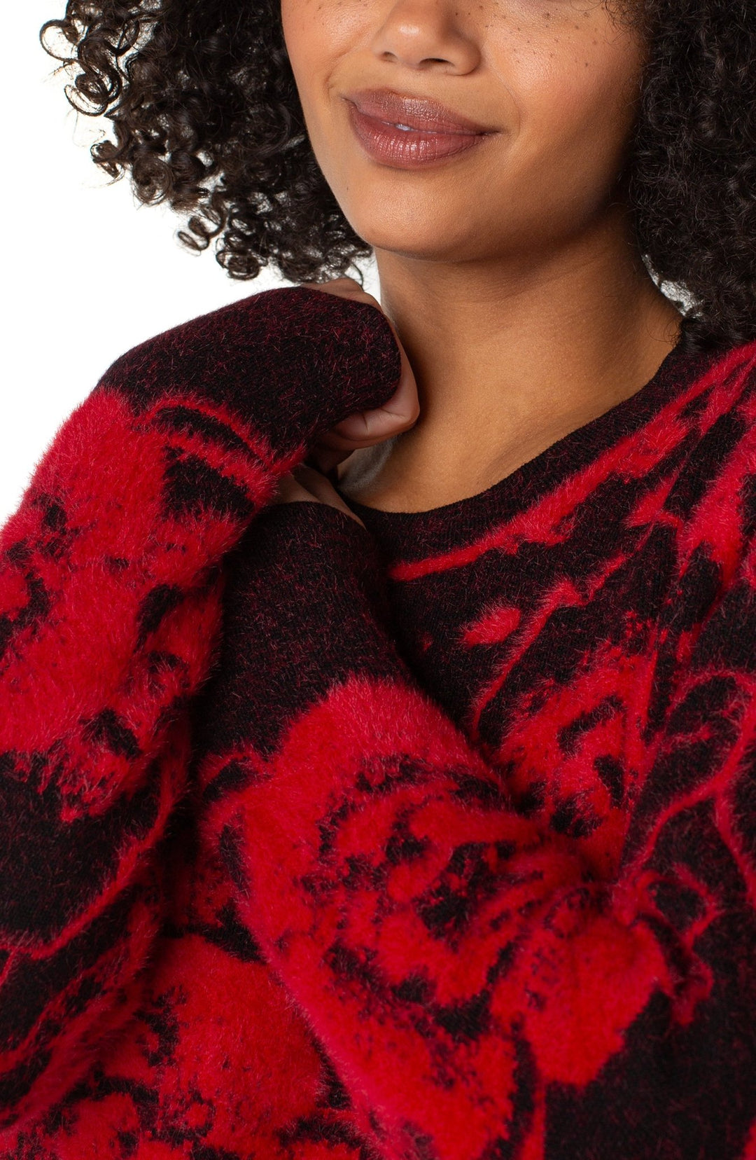 Long Sleeve Crew Neck Sweater - Hello Beautiful Boutique