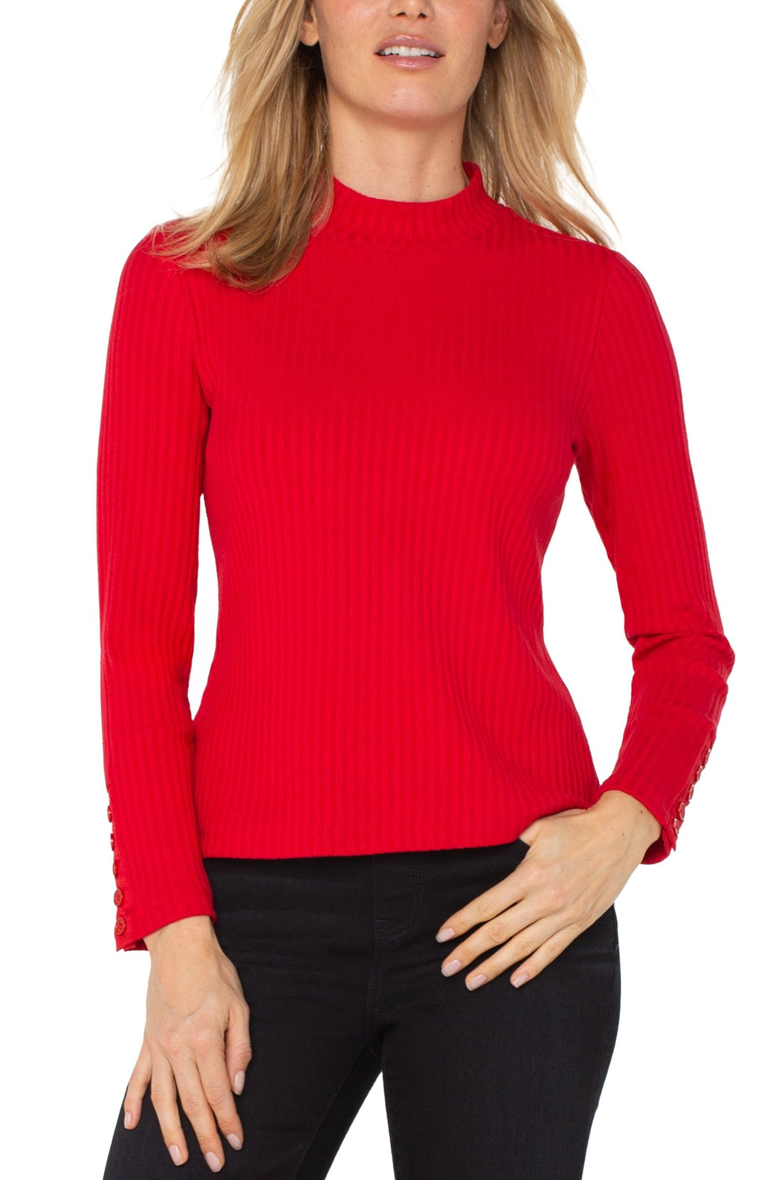 Long Sleeve with Button Detail - Hello Beautiful Boutique