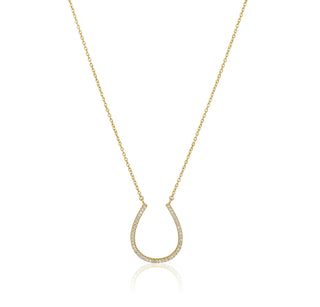 Lucky Horse Shoe Necklace - Hello Beautiful Boutique
