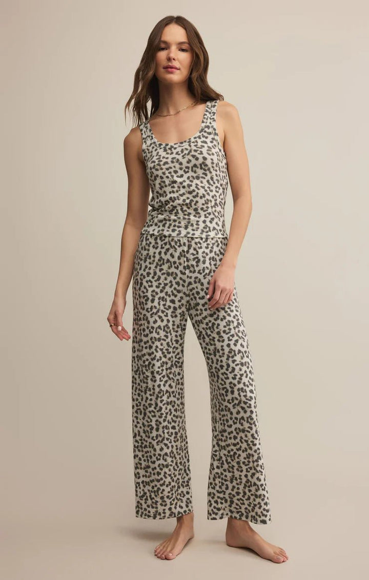 Luxe Leopard Tank – Soft Brushed Knit Animal Print Tank - Hello Beautiful Boutique