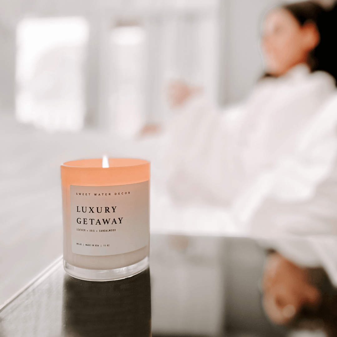 Luxury Getaway 11 oz Soy Candle - Hello Beautiful Boutique