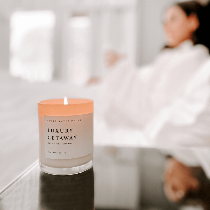 Luxury Getaway 11 oz Soy Candle - Hello Beautiful Boutique