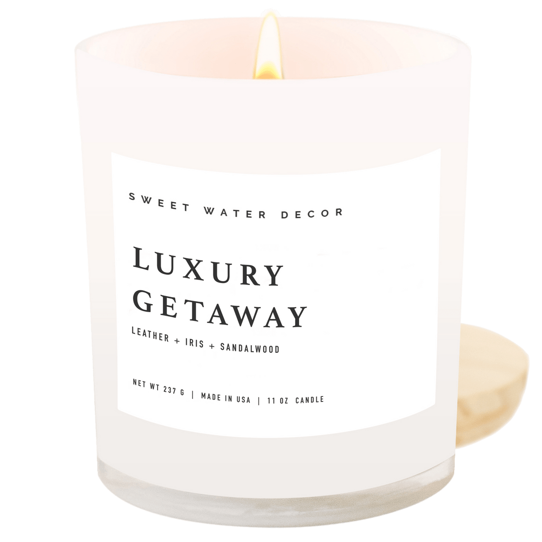 Luxury Getaway 11 oz Soy Candle - Hello Beautiful Boutique