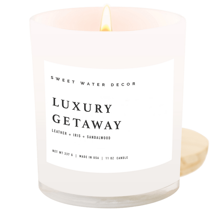 Luxury Getaway 11 oz Soy Candle - Hello Beautiful Boutique