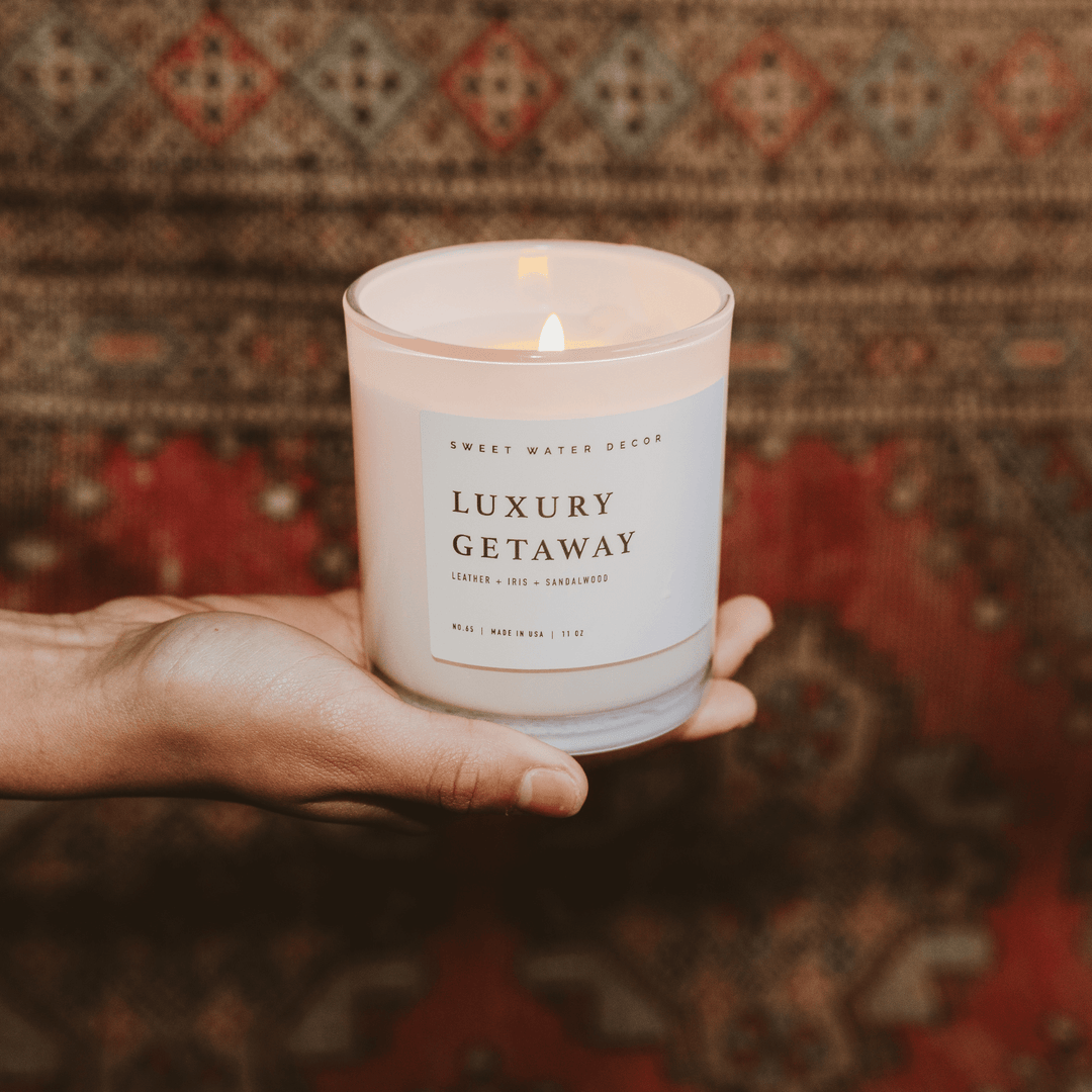 Luxury Getaway 11 oz Soy Candle - Hello Beautiful Boutique