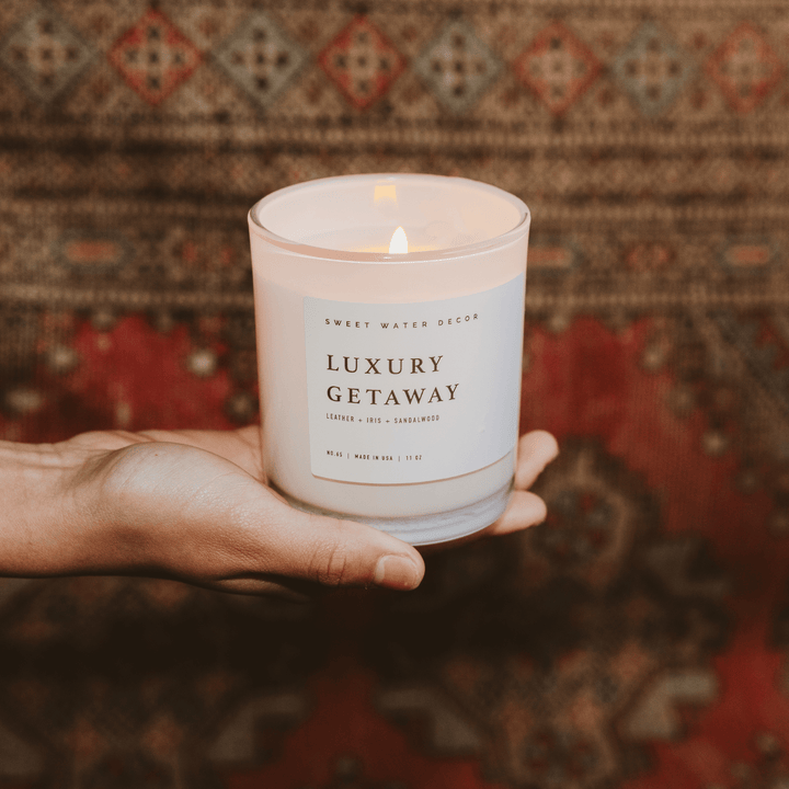 Luxury Getaway 11 oz Soy Candle - Hello Beautiful Boutique