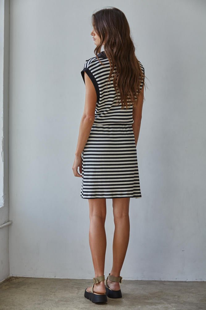 Marley Polo Mini Dress - Hello Beautiful Boutique