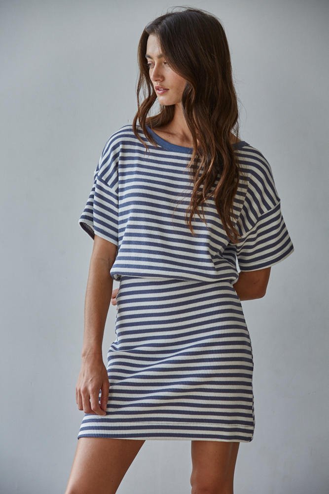 Marley Striped Mini - Hello Beautiful Boutique