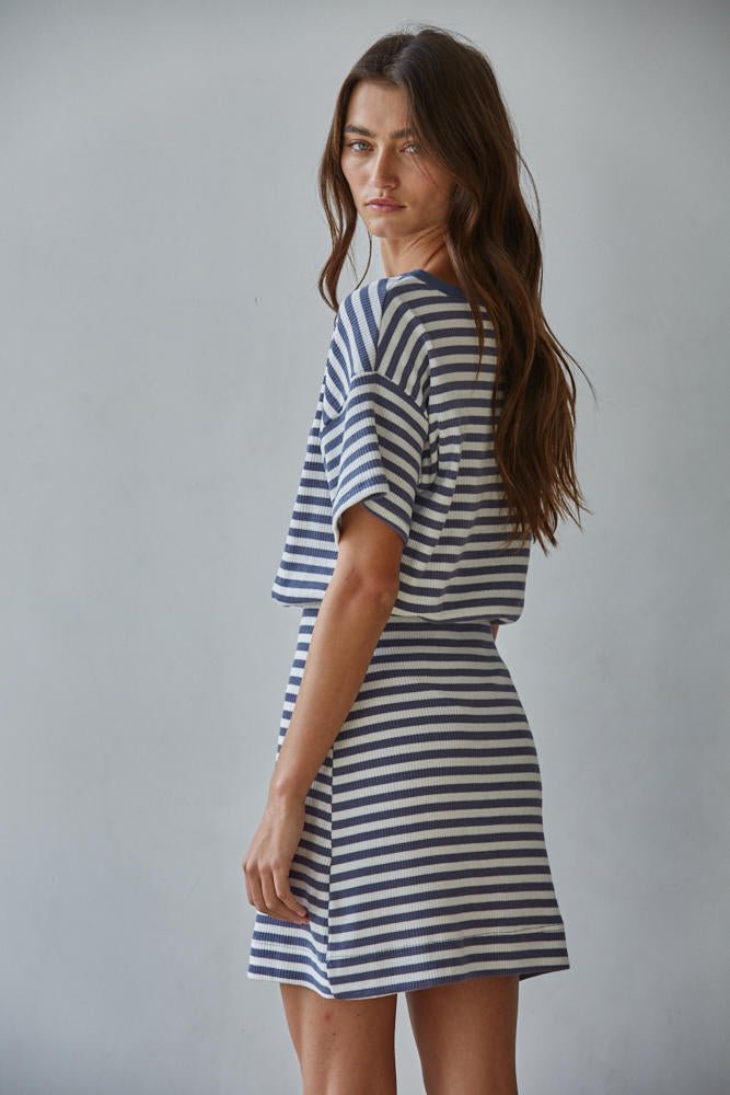 Marley Striped Mini - Hello Beautiful Boutique