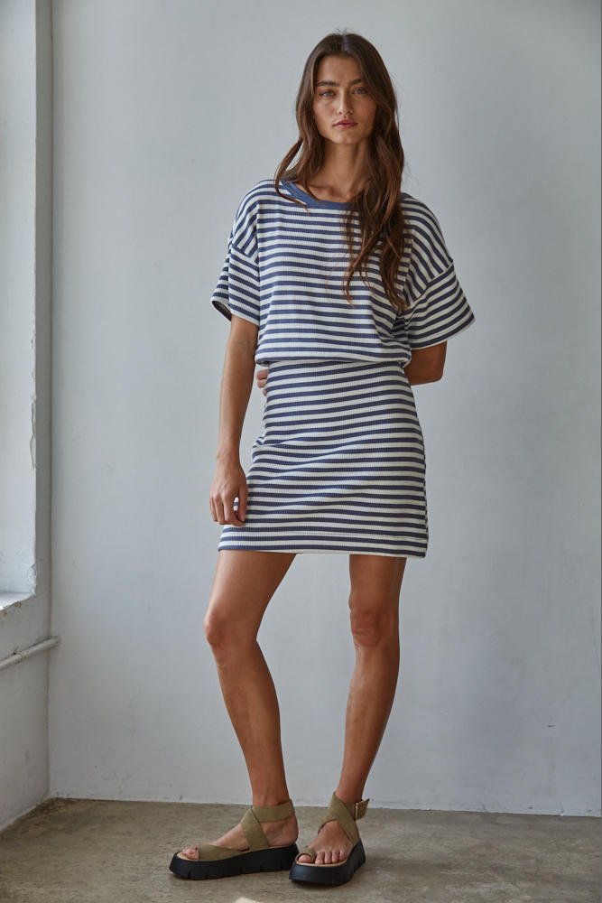 Marley Striped Mini - Hello Beautiful Boutique