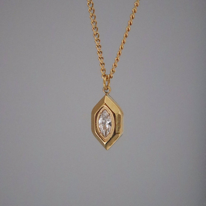 Marlow Marquise Necklace - Hello Beautiful Boutique