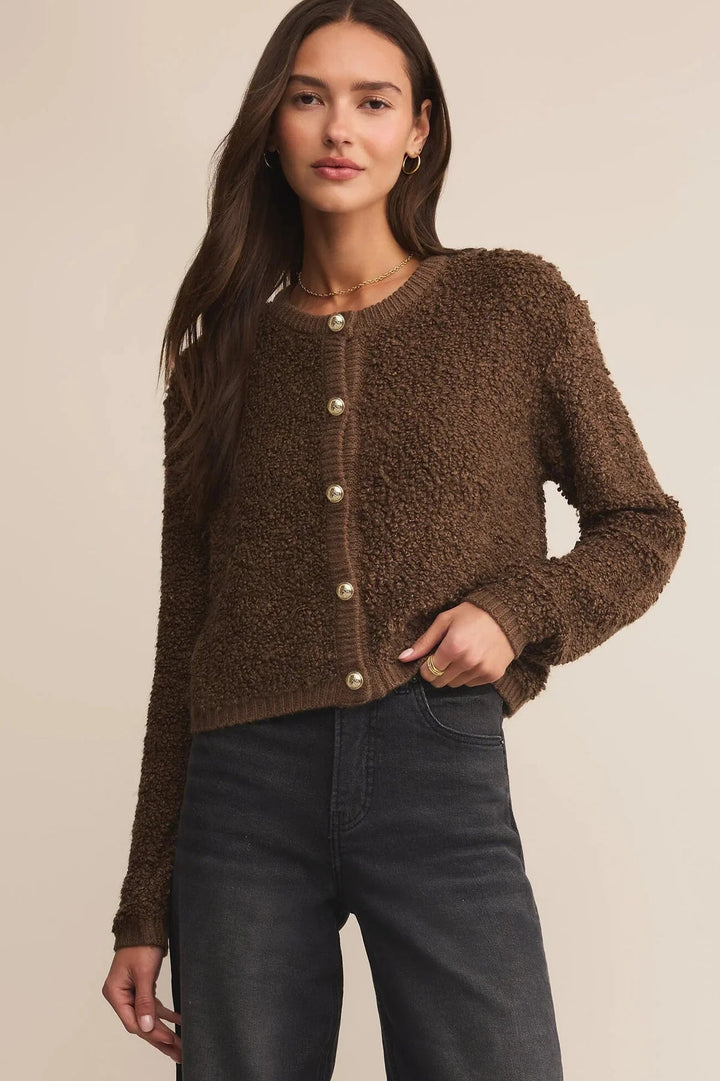 Maxie Fluffy Cardigan - Hello Beautiful Boutique