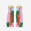 Mackenzie Brass Fringe Earring - Hello Beautiful Boutique