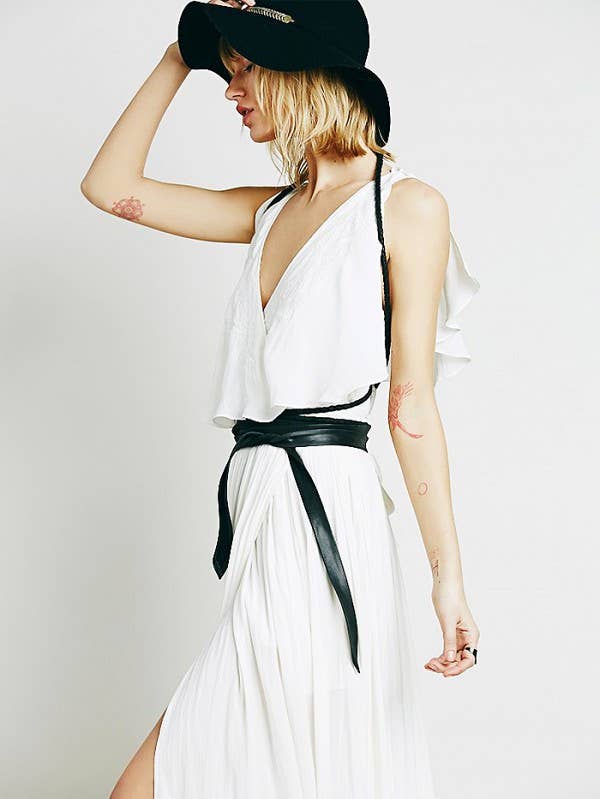 Midi Wrap Belt - Black - Hello Beautiful Boutique