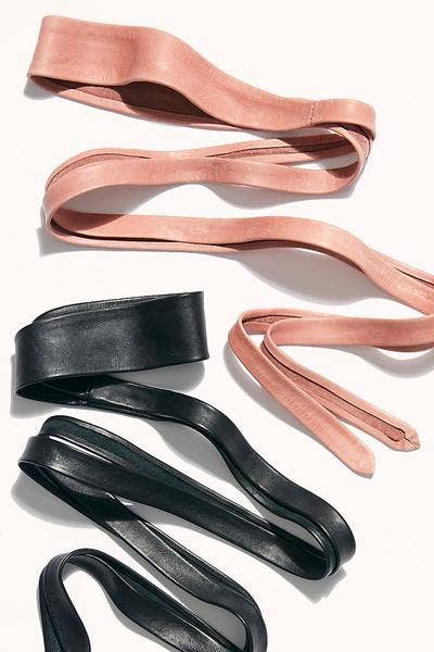 Midi Wrap Belt - Black - Hello Beautiful Boutique