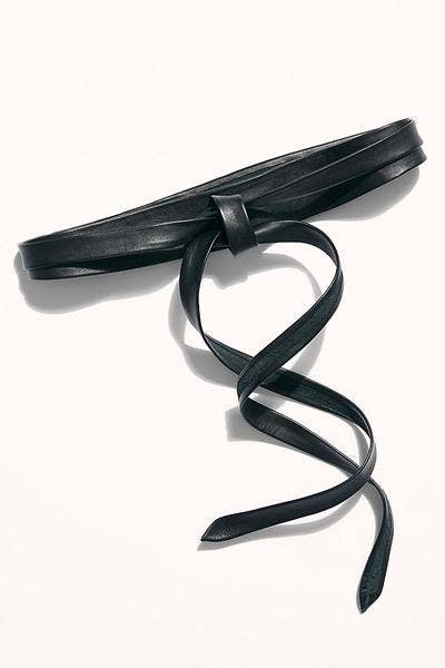 Midi Wrap Belt - Black - Hello Beautiful Boutique