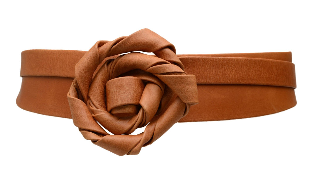 Midi Wrap Belt - Cognac - Hello Beautiful Boutique