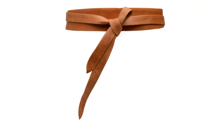 Midi Wrap Belt - Cognac - Hello Beautiful Boutique