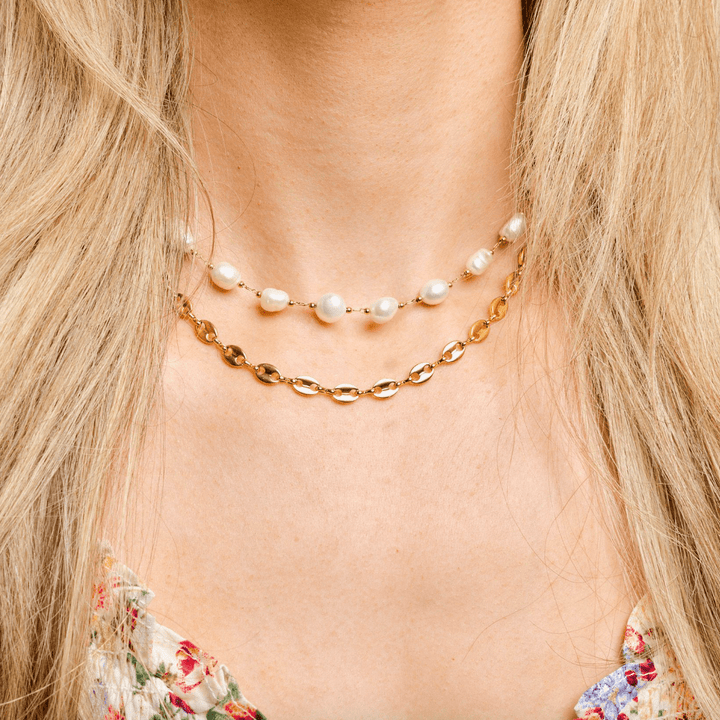 Millie Coffee Bean Choker - Hello Beautiful Boutique