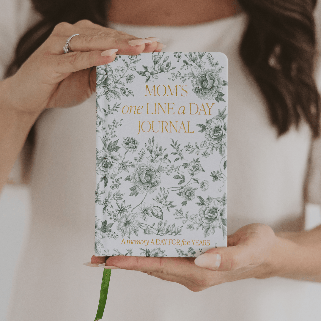 Mom's One Line A Day Leather Journal - Hello Beautiful Boutique