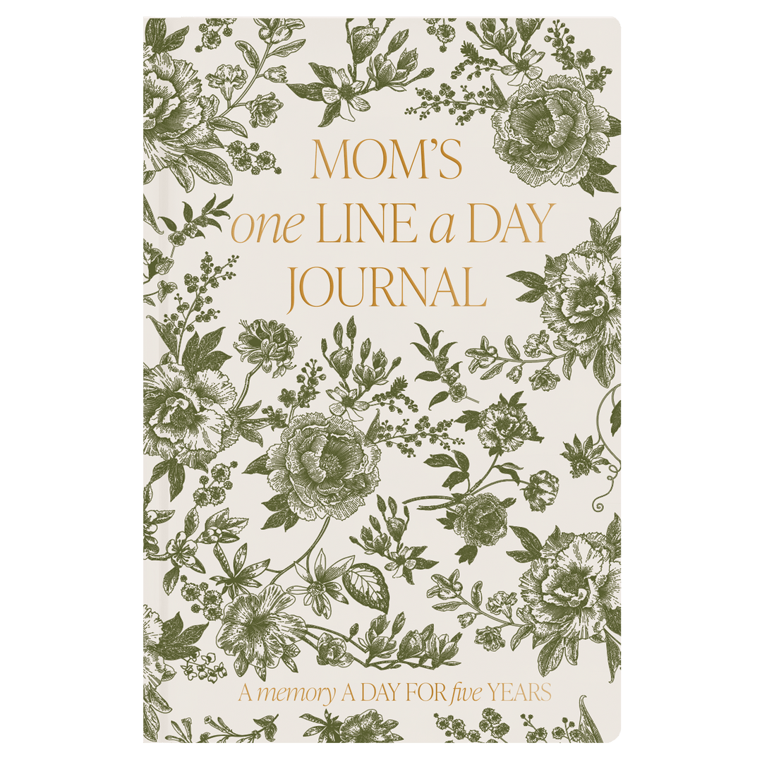 Mom's One Line A Day Leather Journal - Hello Beautiful Boutique