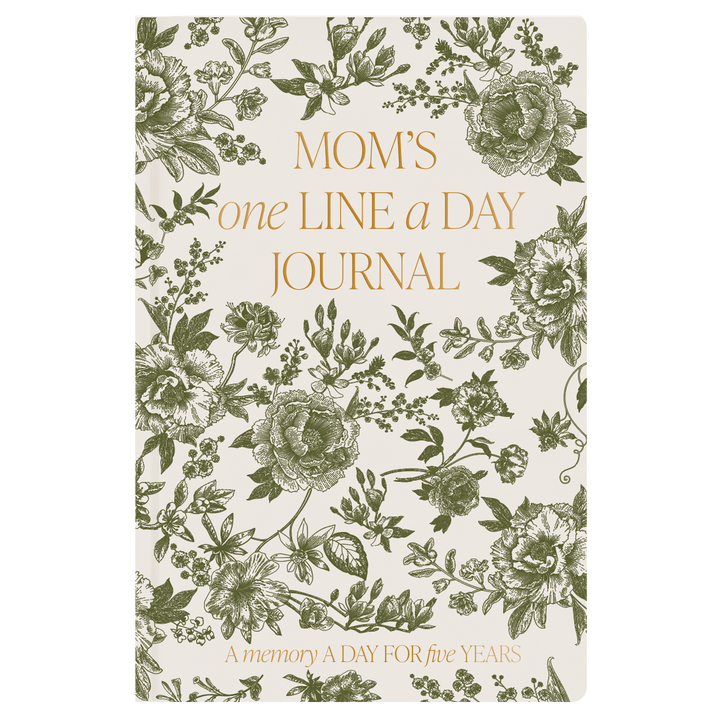 Mom's One Line A Day Leather Journal - Hello Beautiful Boutique