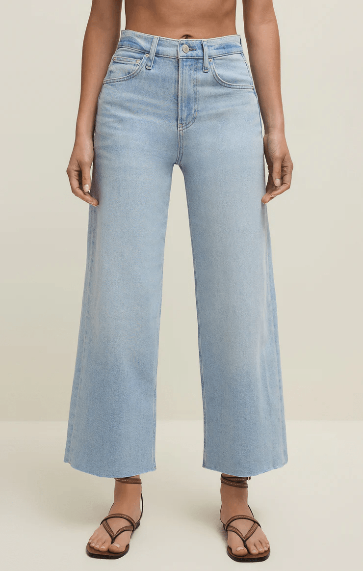Nova Cropped High Rise Wide Leg - Hello Beautiful Boutique